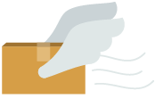 Winged box